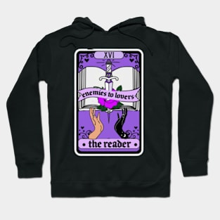 The Reader - Enemies to Lovers Tarot Card Hoodie